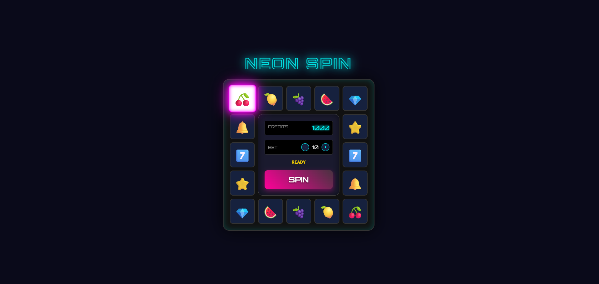 Neon Spin